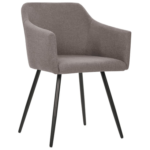 Swen Studio -  Dining Chairs 6 pcs Taupe Fabric (UK/IE/FI/NO only) (3x331523)